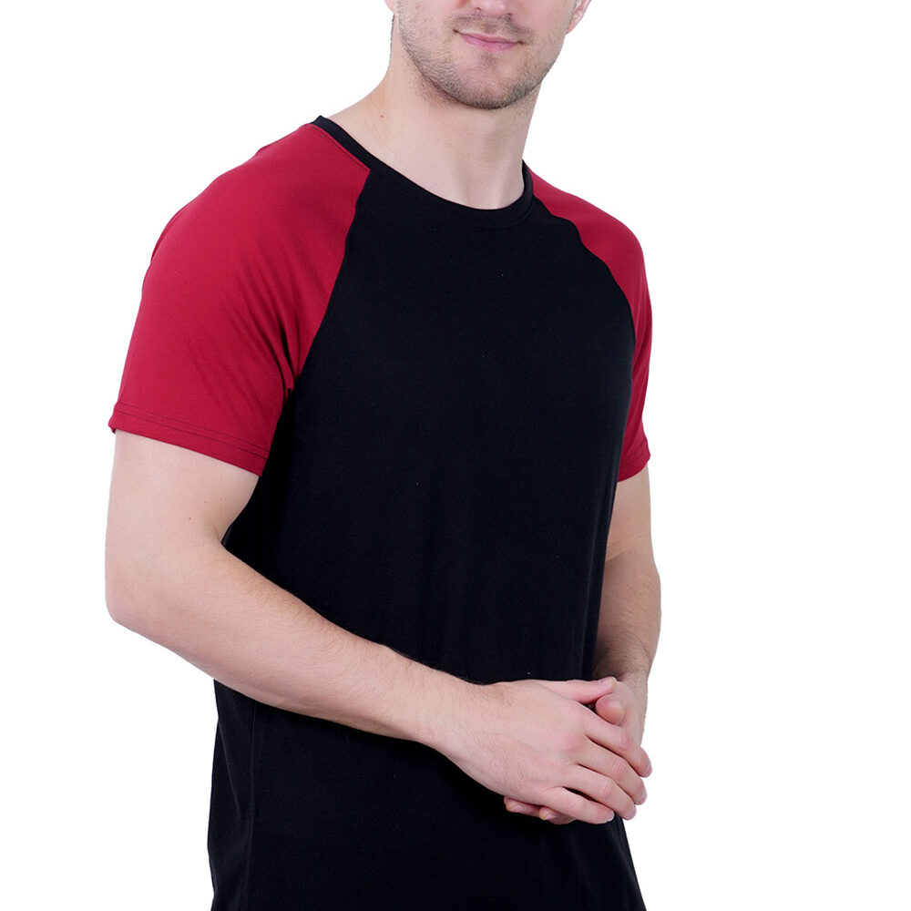 Round Neck Reglan half sleeve T shirt