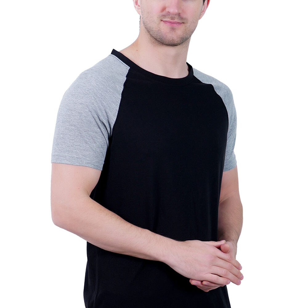 Round Neck Reglan half sleeve T shirt